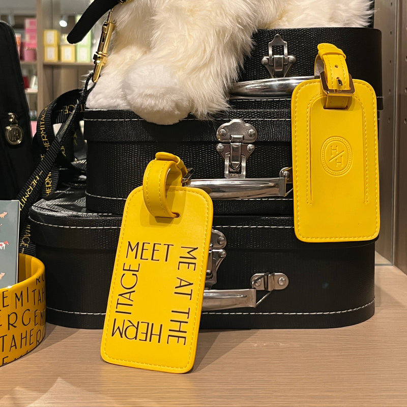meet me at the hermitage luggage tag