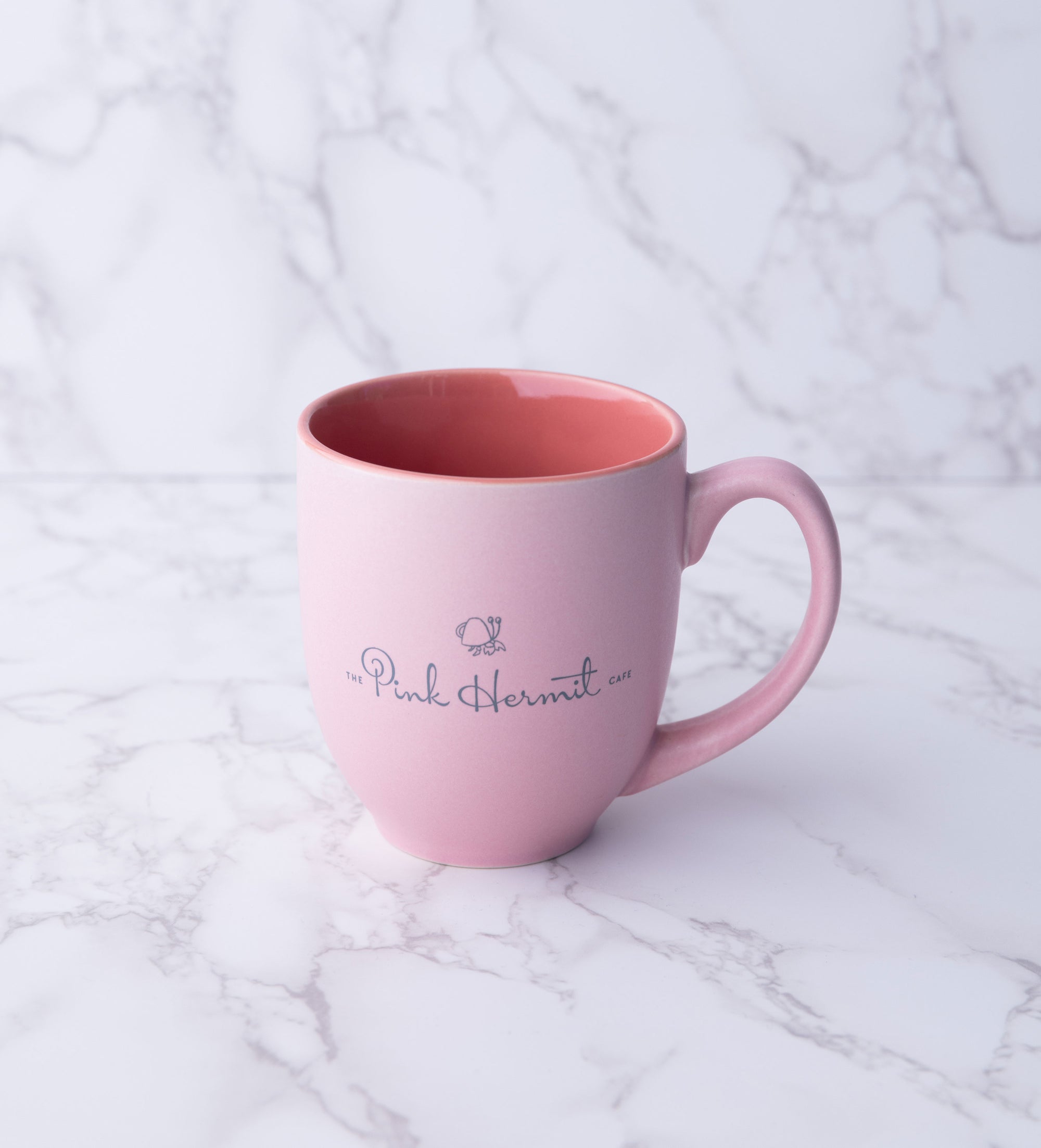 Pink Hermit Logo Coffee Mug